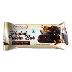 Patanjali Classic Herbal Protein Bar, With Rich In Omega 3 Fatty Acids, 35gm