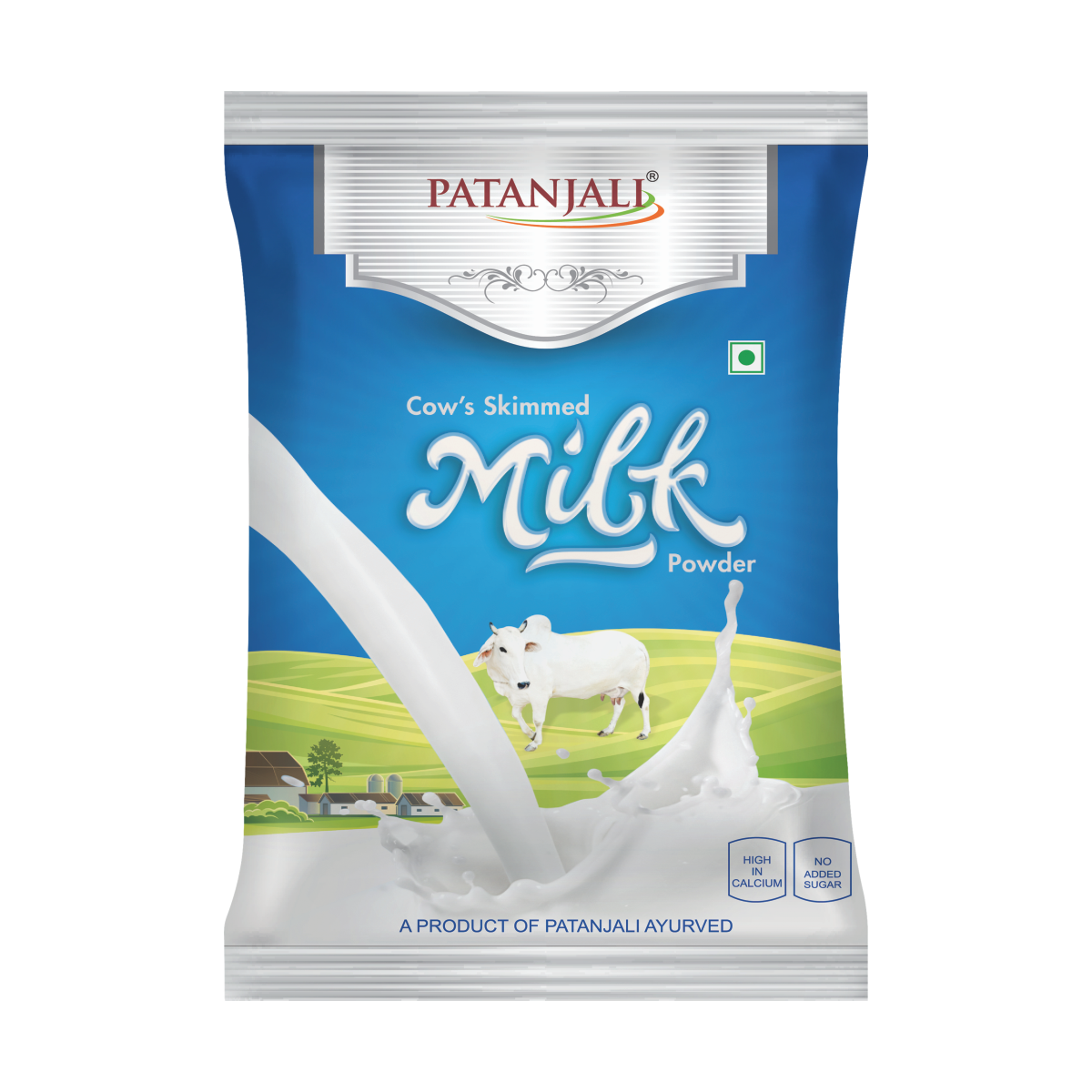 Patanjali Cow'S Skimmed Milk Powder 500gm