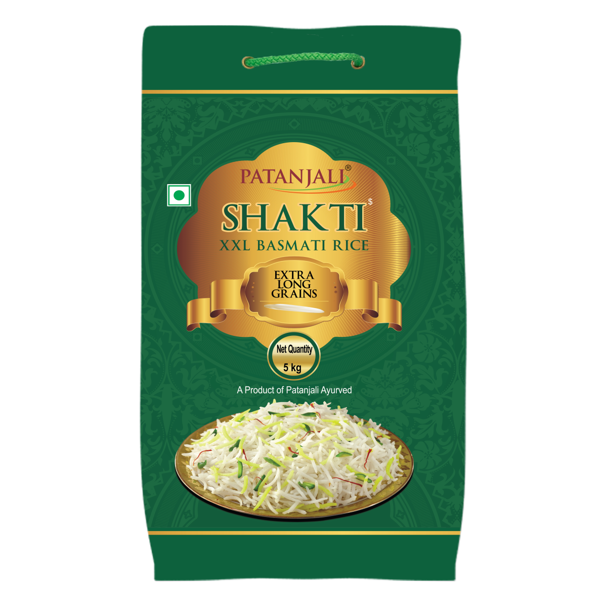 Patanjali Shakti XXL Basmati Rice 5kg