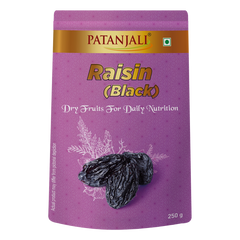 Patanjali Raisins Black (Kishmish Kali) 250gm