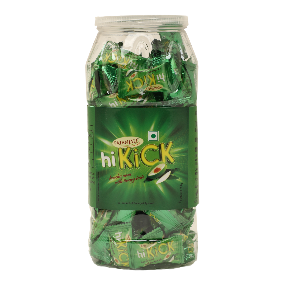 Patanjali Hikick Candy - Kacha Aam (Jar) 600gm