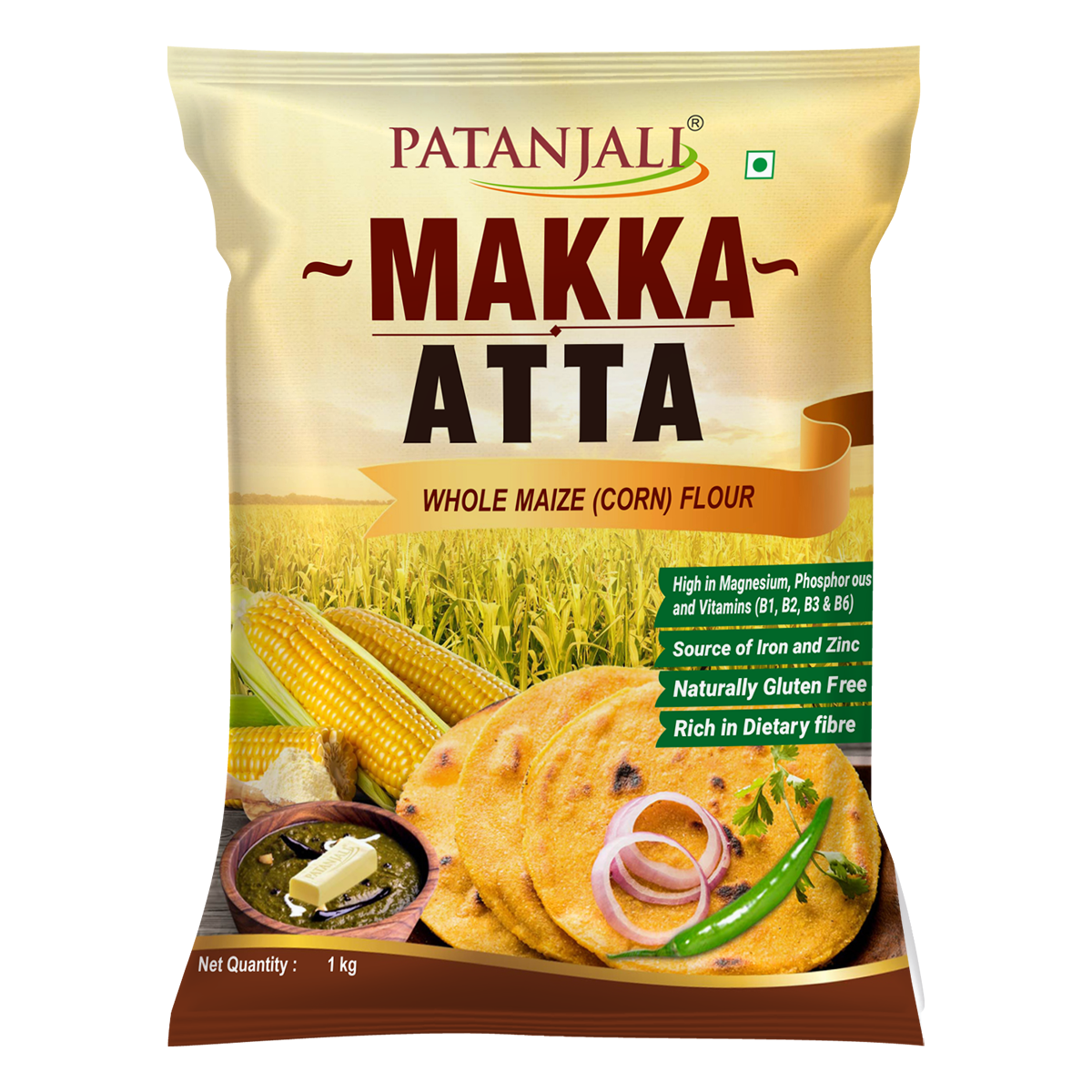 Patanjali Makka Atta (Maize Atta) 1kg