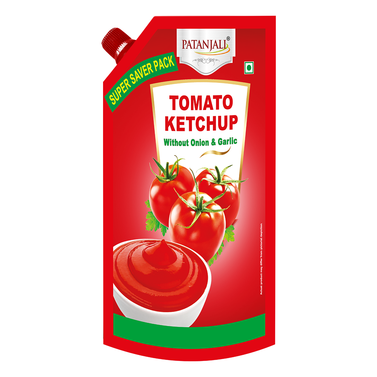 Patanjali Tomato Ketchup W/o Onion Garlic 950gm