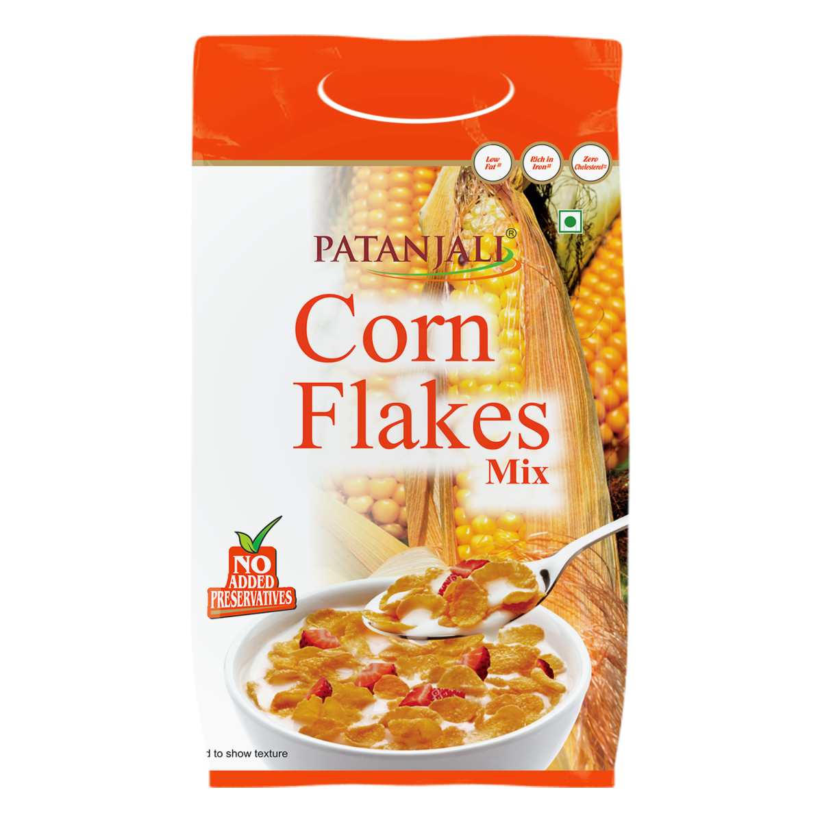 Patanjali Corn Flakes Mix (Pouch) 500gm