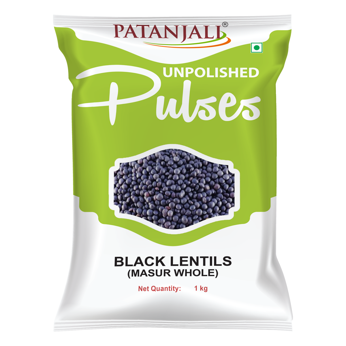 Patanjali Unpolished Black Masur 1kg