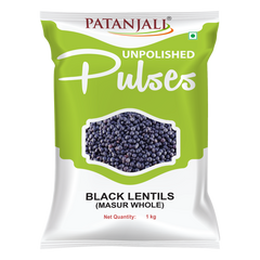Patanjali Unpolished Black Masur 1kg