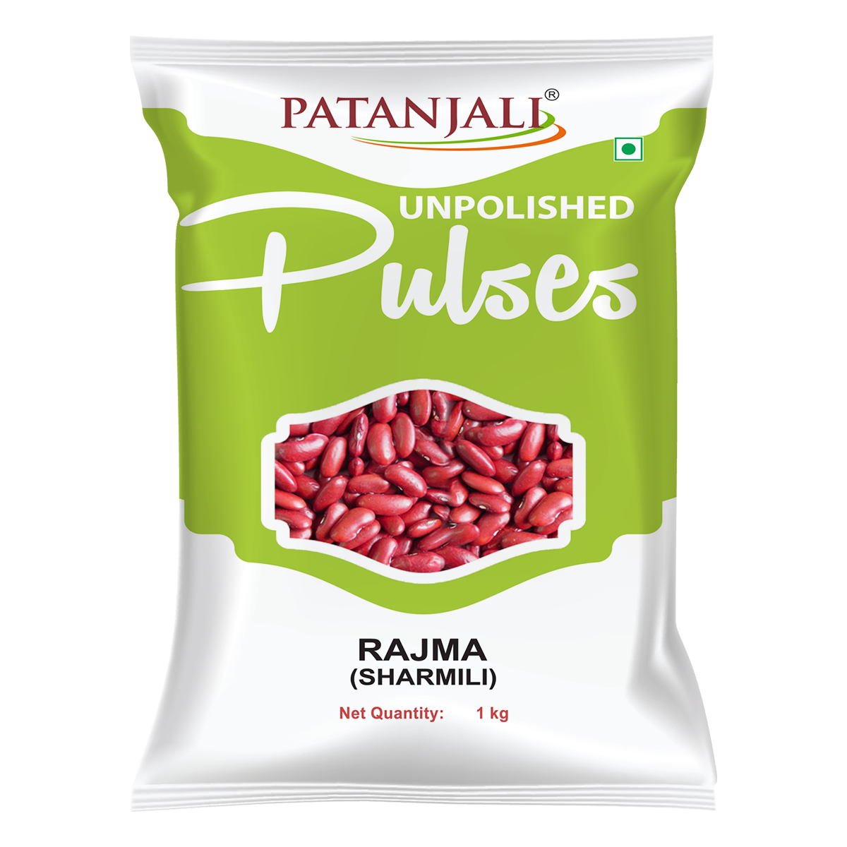 Patanjali Unpolished Rajma (Sharmili) 1kg