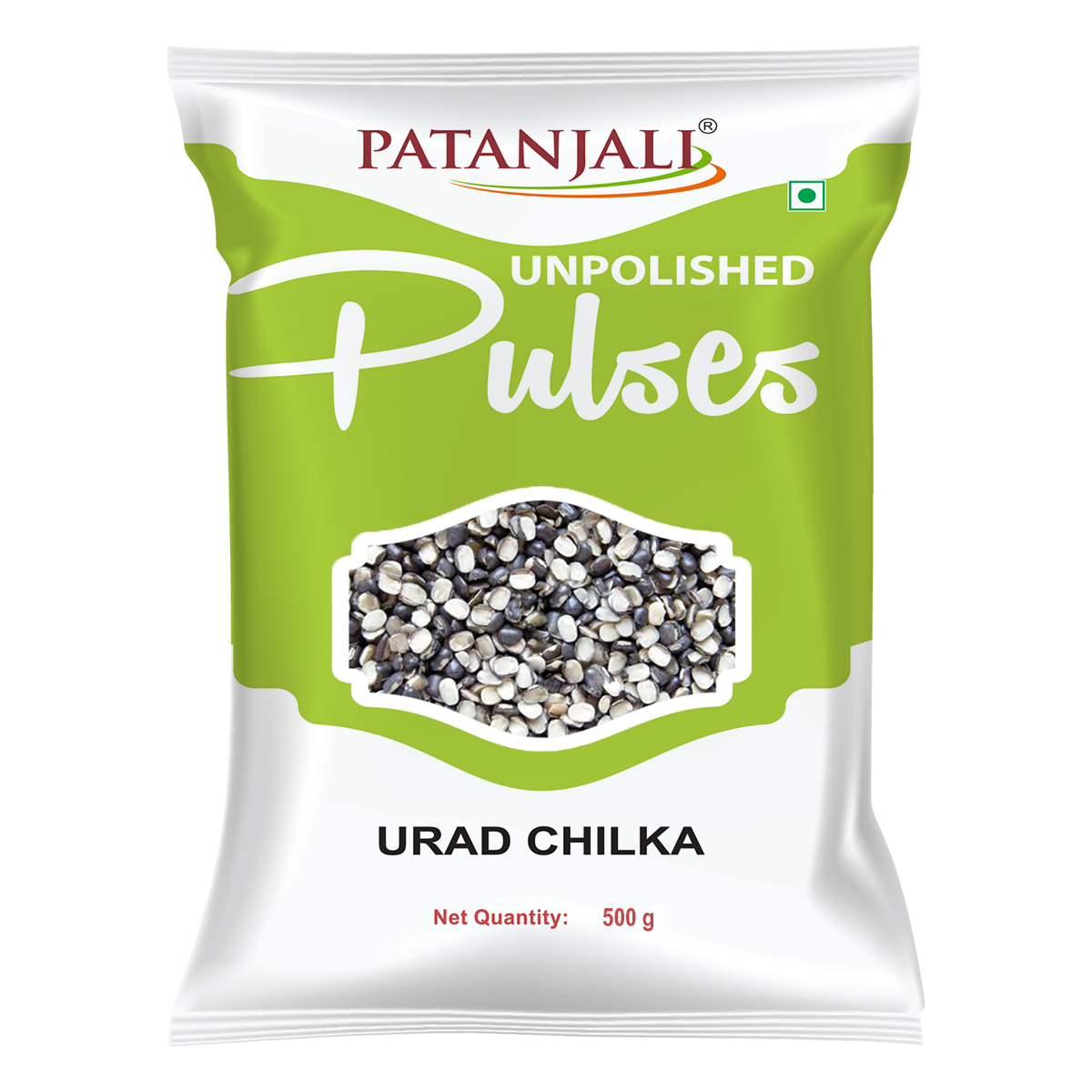 Patanjali Unpolished Urad Chilka 500gm