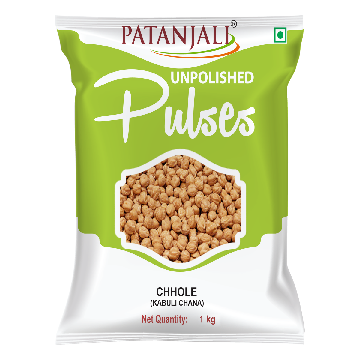 Patanjali Unpolished Chhole (Kabuli Chana) 1kg
