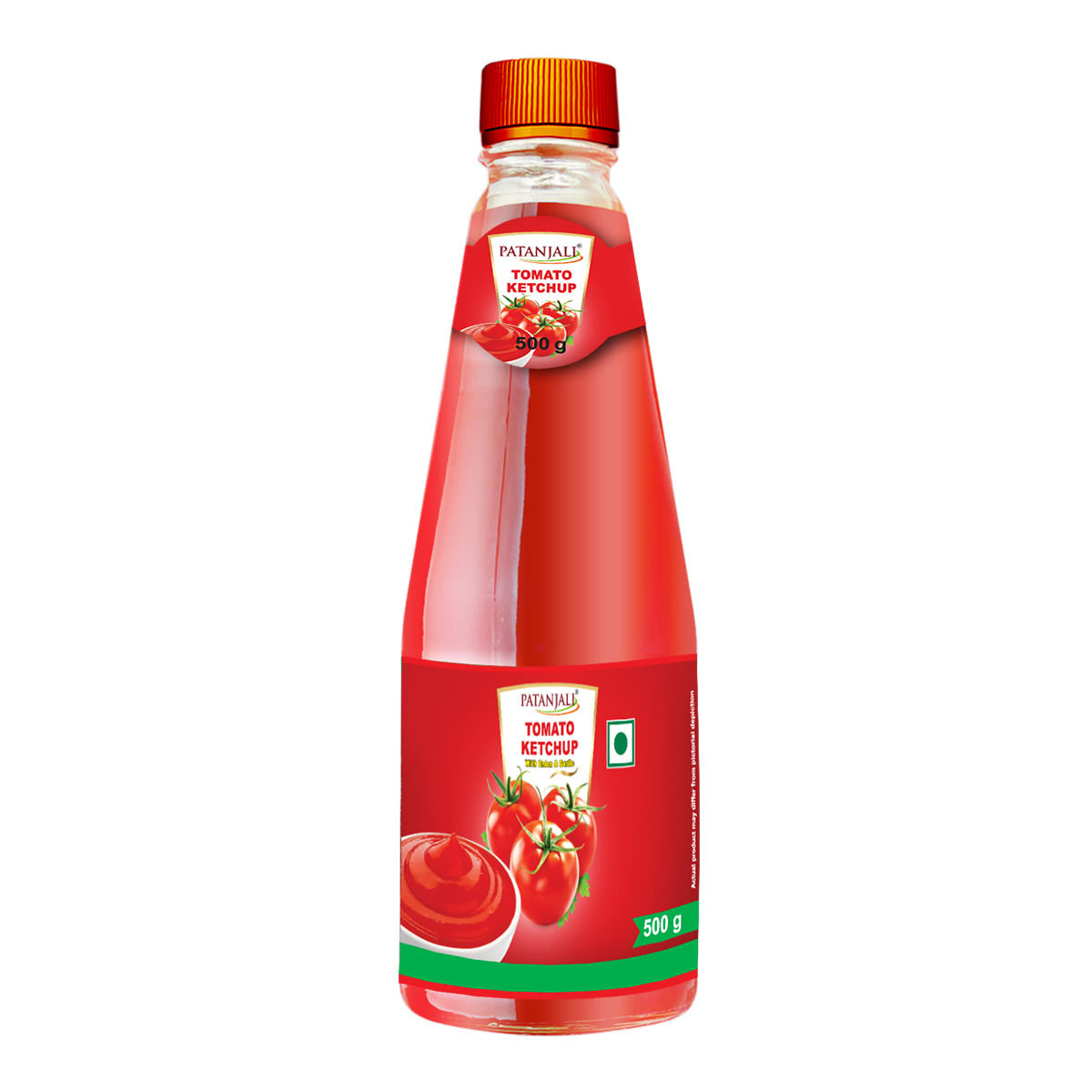 Patanjali Tomato Ketchup with Onion & Garlic 500gm