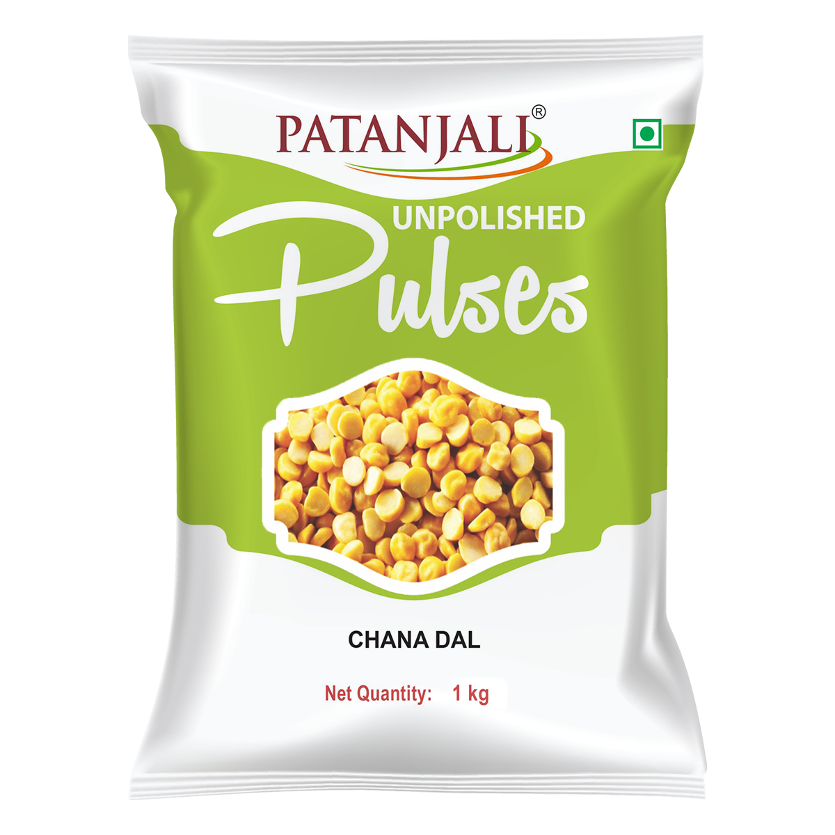 Patanjali Unpolished Chana Dal 1kg