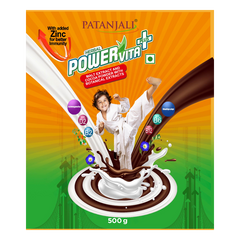 Patanjali Herbal Powervita Plus - Refill 500gm