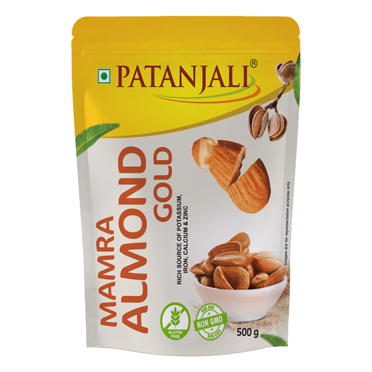 Patanjali Mamra Almond Gold 500gm