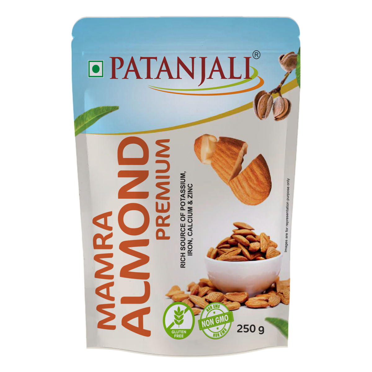 Patanjali Mamra Almond Premium 250gm