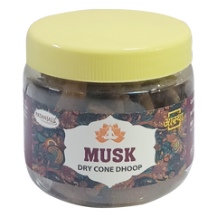 Patanjali Aastha Musk Cone Dhoop, With Lasting Aroma | 80 Gm