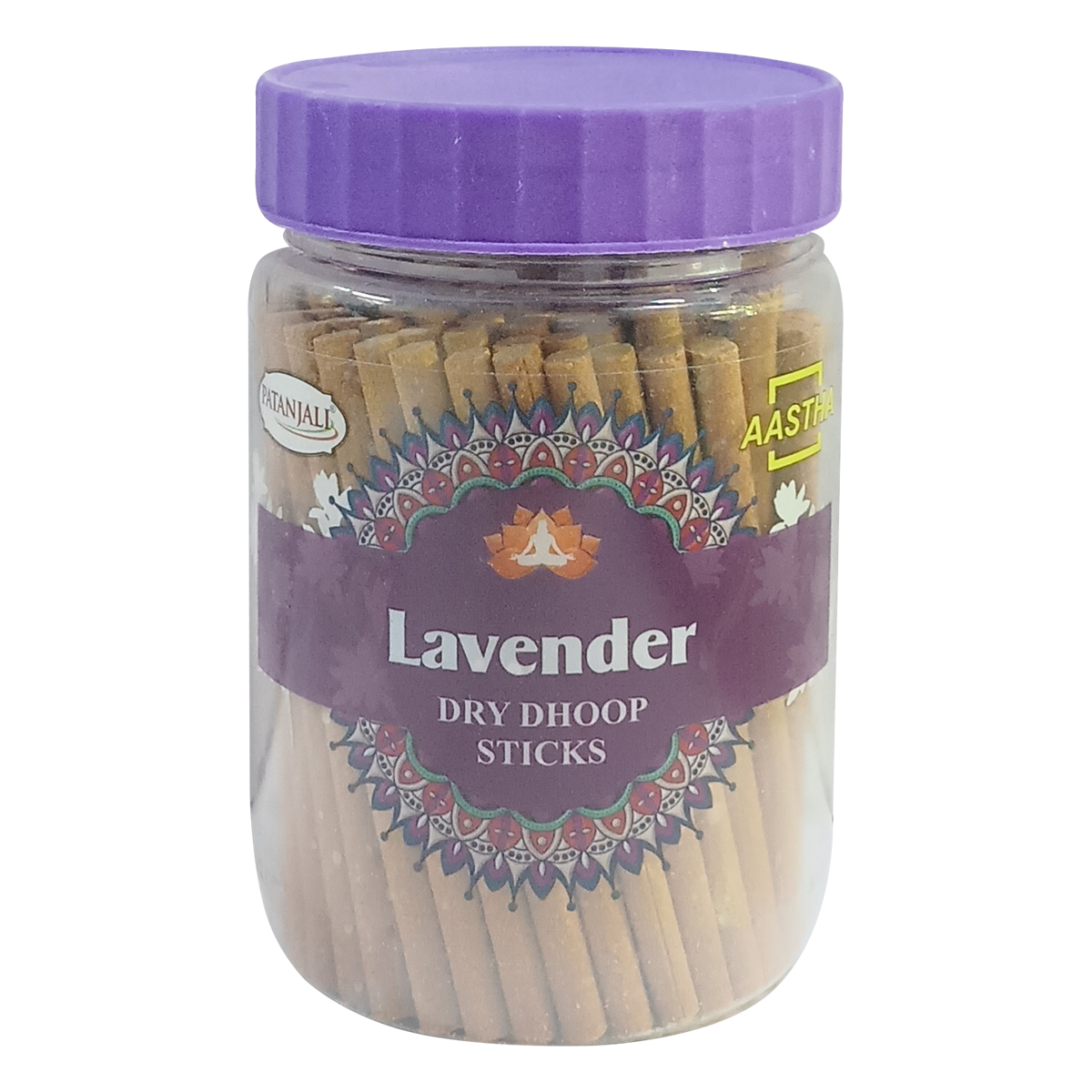 Patanjali Aastha Lavender Dry Dhoop Stick, With Exquisite, Soothing & Long Lasting Aroma | 200gm