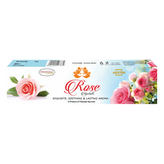 Patanjali Aastha Agarbatti Rose, With Exquisite, Soothing & Long Lasting Aroma | 16gm