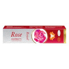 Patanjali Aastha Royal Rose Agarbatti, With Exquisite, Soothing & Long Lasting Aroma | 90gm