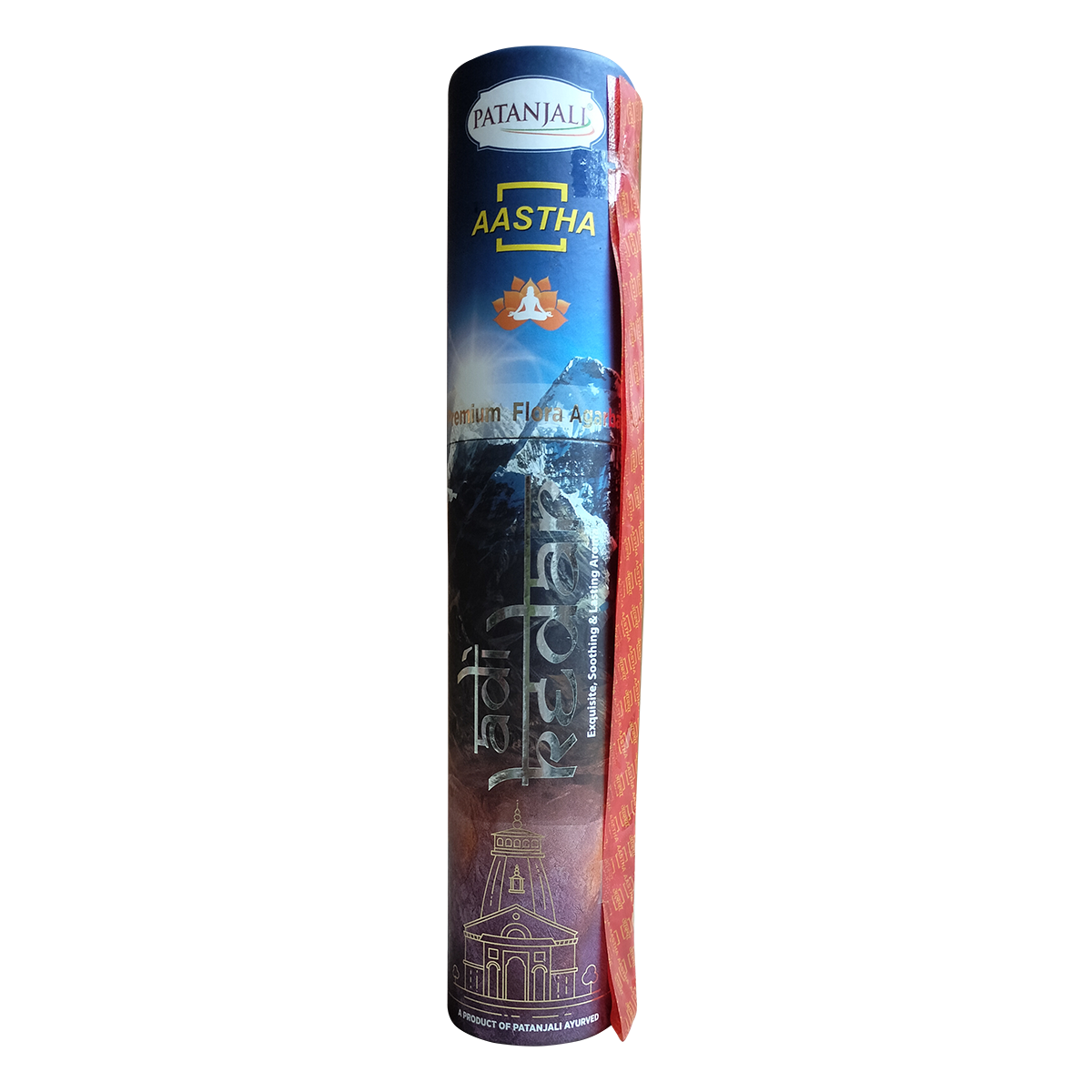 Patanjali Aastha Handmade Agarbatti Adi Kedar, 50 N, With Soothing & Long Lasting Aroma | 115gm
