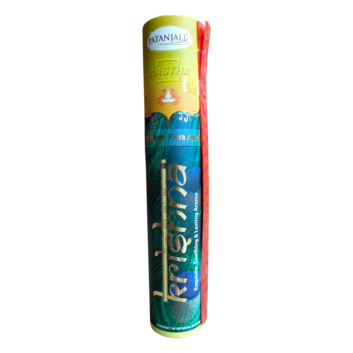 Patanjali Aastha Handmade Agarbatti Krishna, 50 N, With Lasting Aroma | 115gm