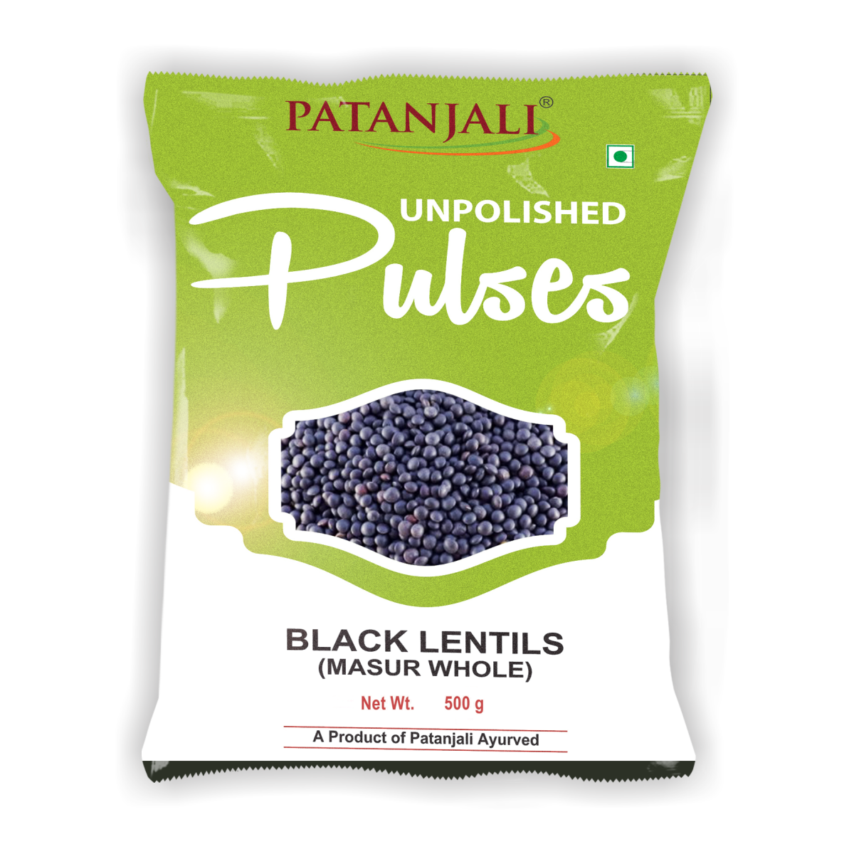 Patanjali Unpolished Black Masur 500gm