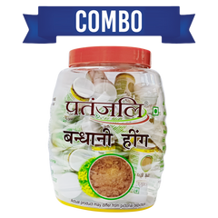 Patanjali Combo-Bandhani Hing 10gm, Pack Of 20, With Gum Arabic & Asafoetida, 200gm