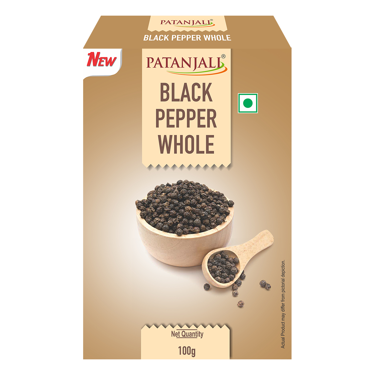 Patanjali Black Pepper Whole 100gm