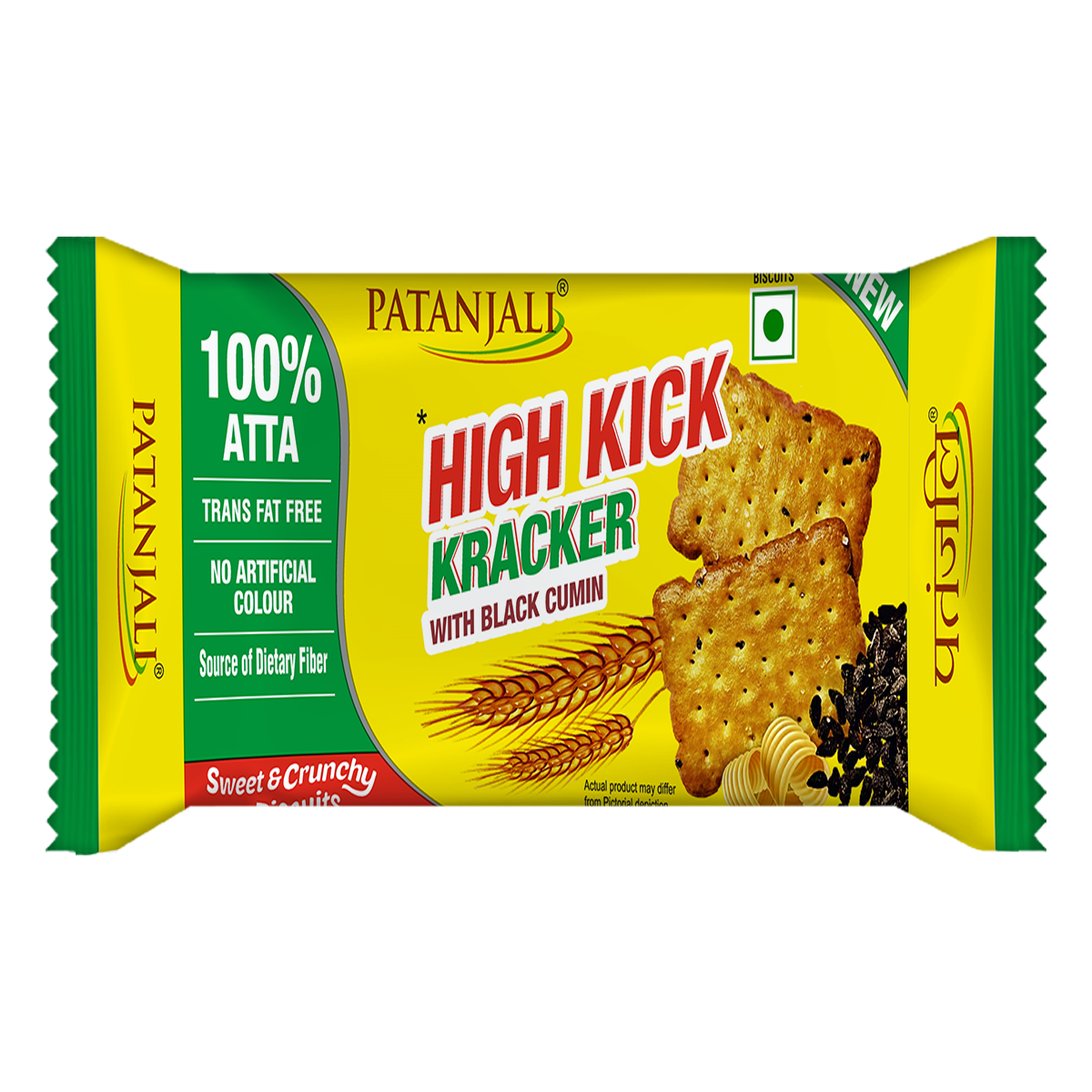 Patanjali High Kick Cracker Biscuit 200gm