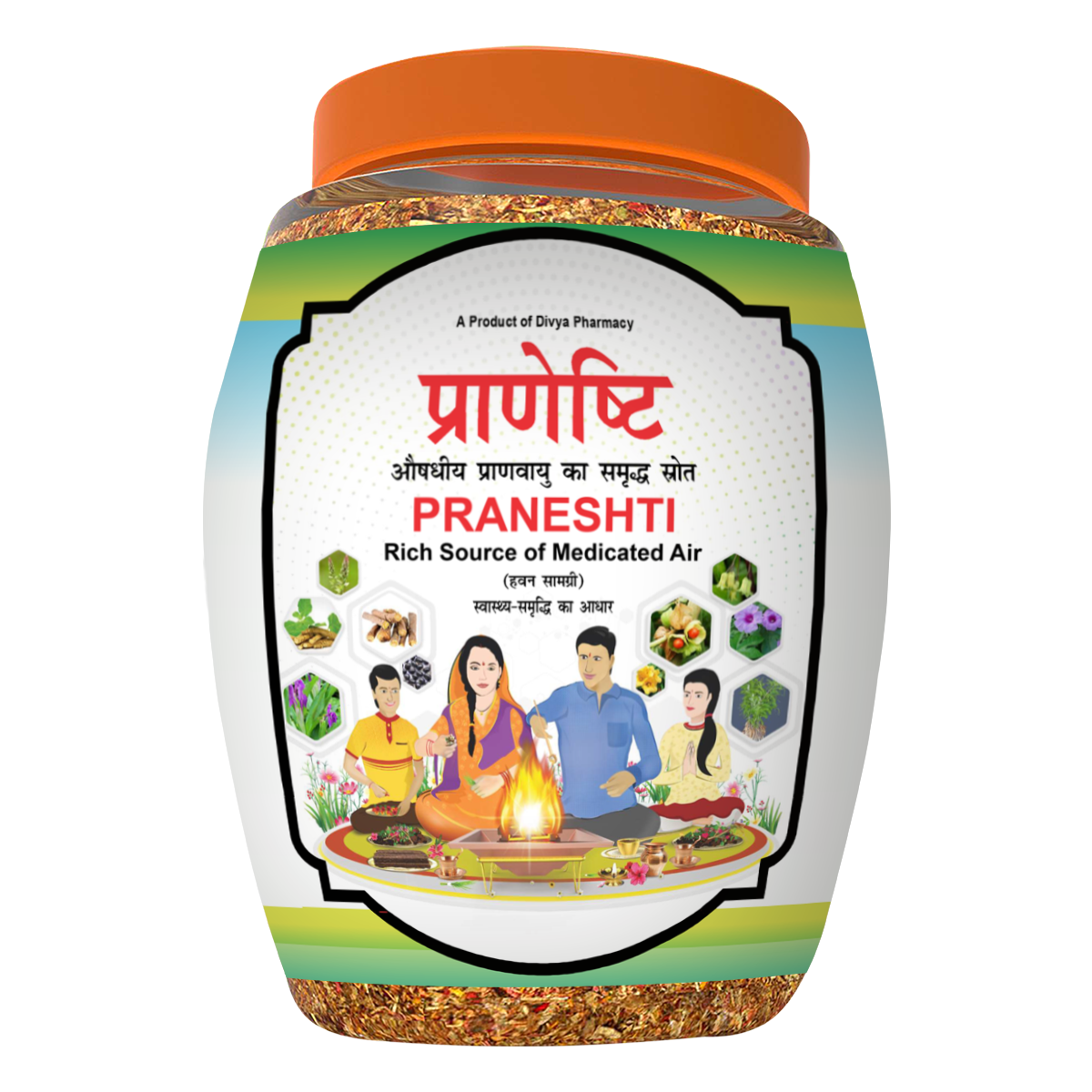 Patanjali Divya Praneshti (Hawan Samagri), With Effective Against Autoimmune, 400gm