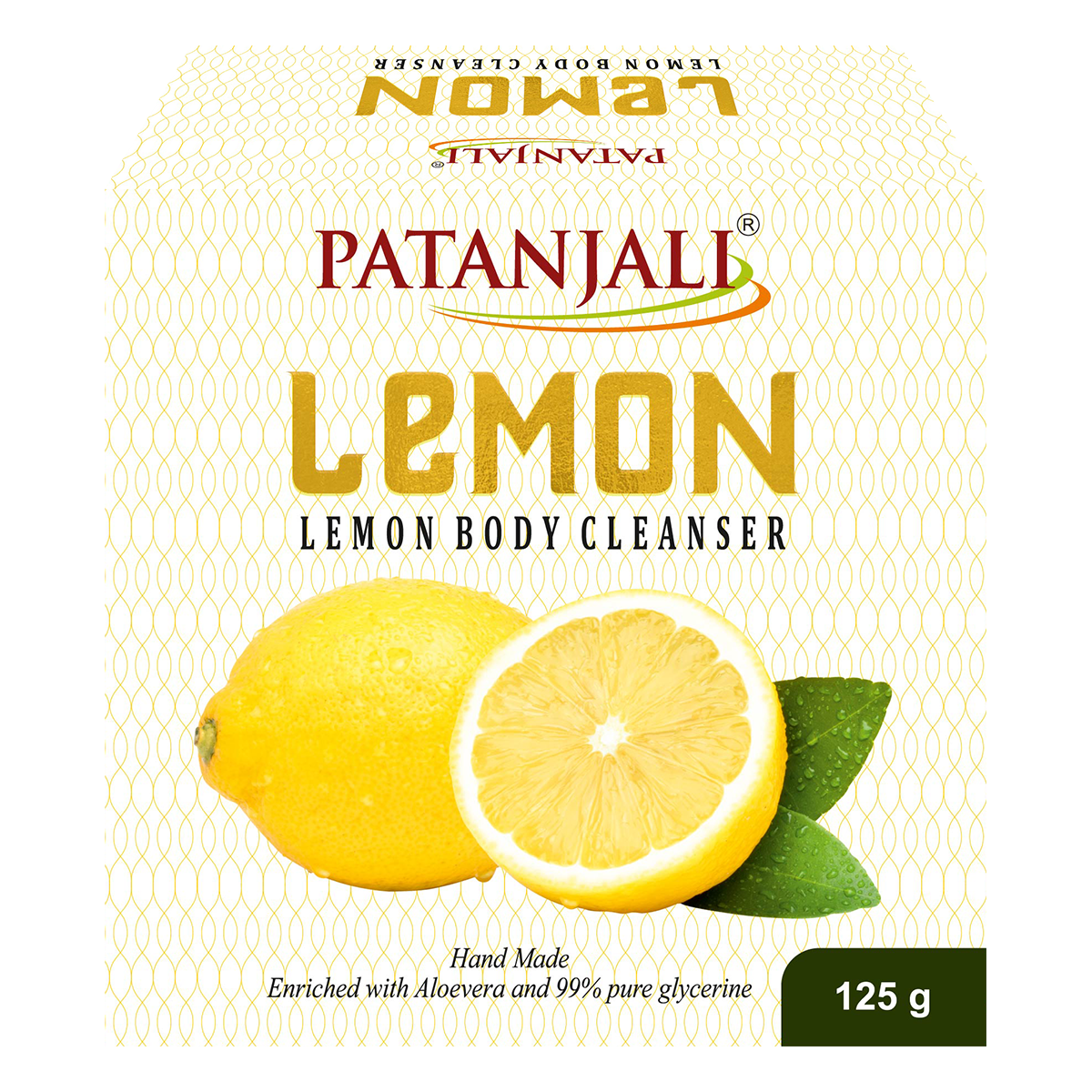 Patanjali Lemon Body Cleanser, With Cleanse Gently, Purify And Provide Long Lasting 125gm