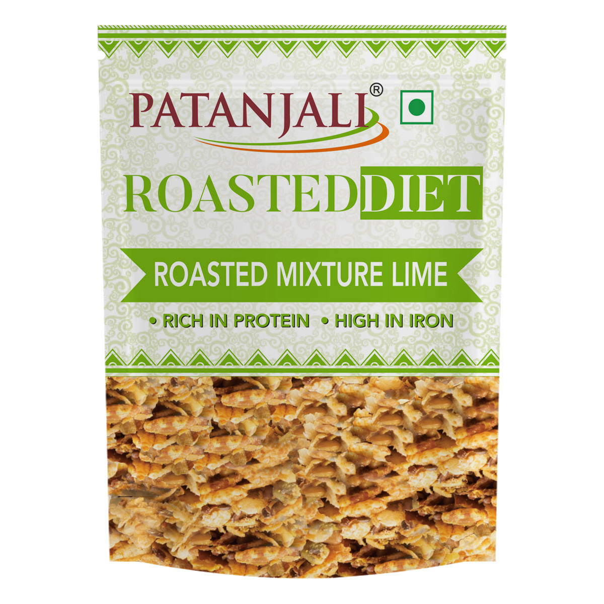 Patanjali Roasted Diet- Roasted Mix. Lime 125gm