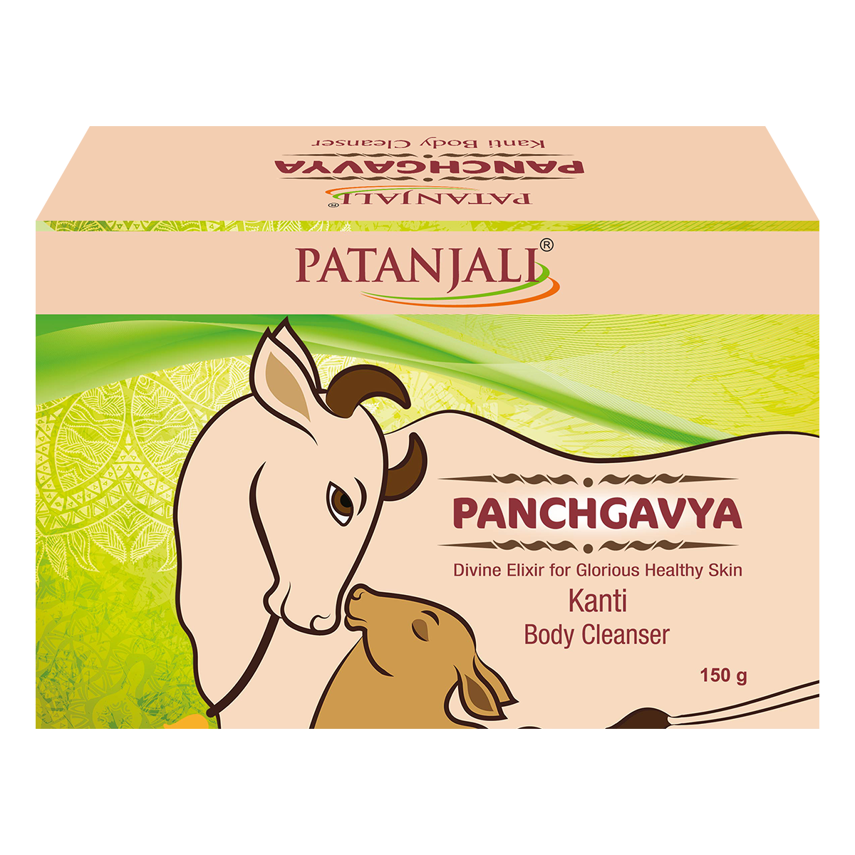 Patanjali Kanti Panchgavya Body Cleanser, With Nourishing & Glorifying The Skin, 150gm