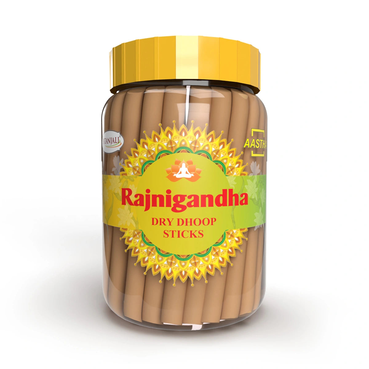 Patanjali Aastha Rajnigandha Dry Dhoop Stick, With Soothing & Long Lasting | 200gm