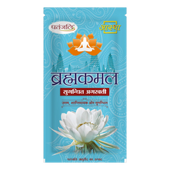 Patanjali Aastha Agarbatti Brahmkamal New, With Exquisite, Soothing & Long Lasting Aroma | 120gm