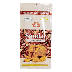 Patanjali Aastha Agarbatti W Stick Sandal, New, With Soothing & Long Lasting Aroma | 110gm