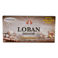 Patanjali Aastha Loban Wet Dhoop, 10 N, With Exquisite, Soothing & Long Lasting Aroma | 56gm