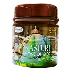 Patanjali Aastha Kasturi Cone Dhoop, With Exquisite, Soothing & Long Lasting Aroma | 200gm