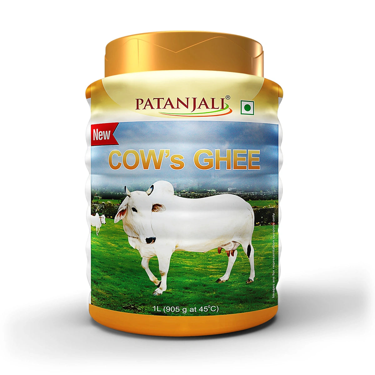 Patanjali Cow'S Ghee (Pet Jar)1liter