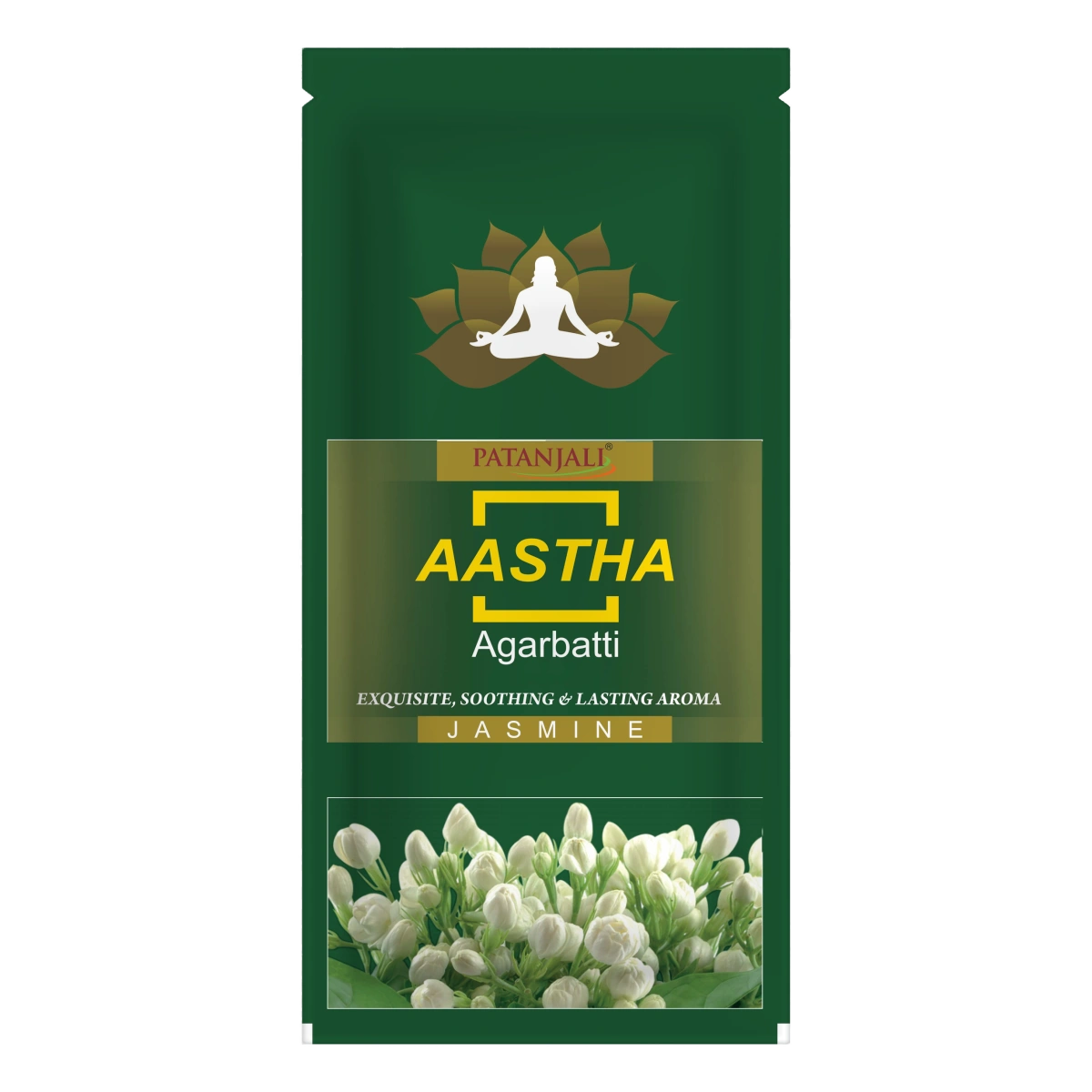 Patanjali Aastha Agarbatti Jasmine, With Exquisite, Soothing & Long Lasting Aroma | 150gm
