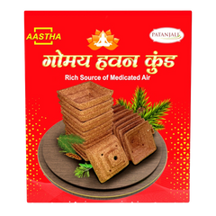 Patanjali Aastha Gomay Hawan Kund, 900gm, Pack Of 1