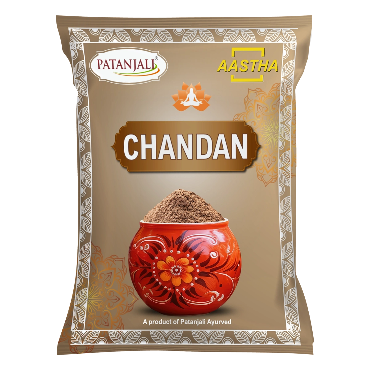 Patanjali Aastha Chandan (Pouch), With Chandan Powder, 20gm, Pack Of 1