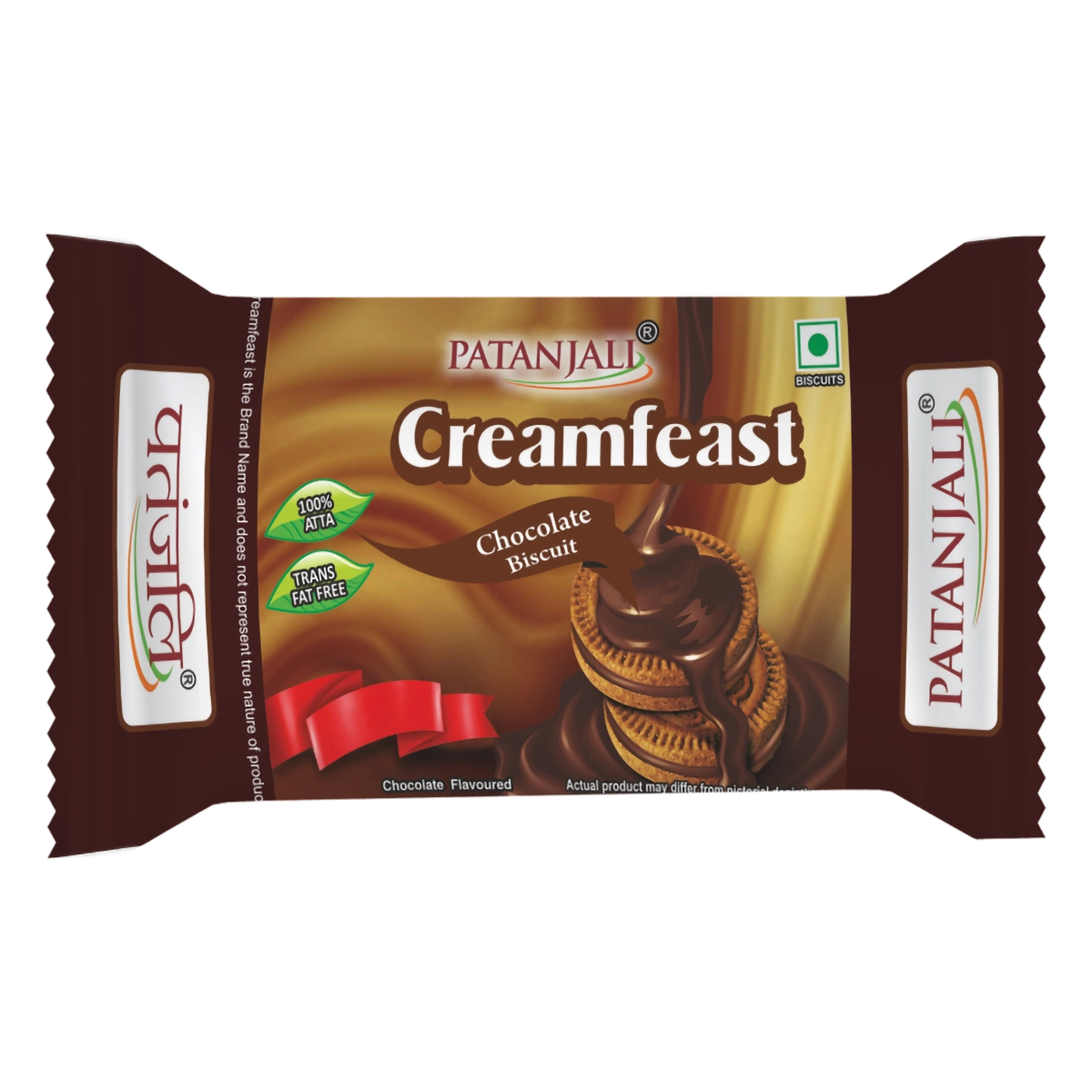 Patanjali Creamfeast Chocolate Biscuit 32.5gm