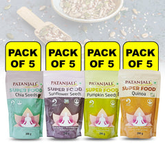 Patanjali Mixed Seeds (4*5 Packets Each) 4kg