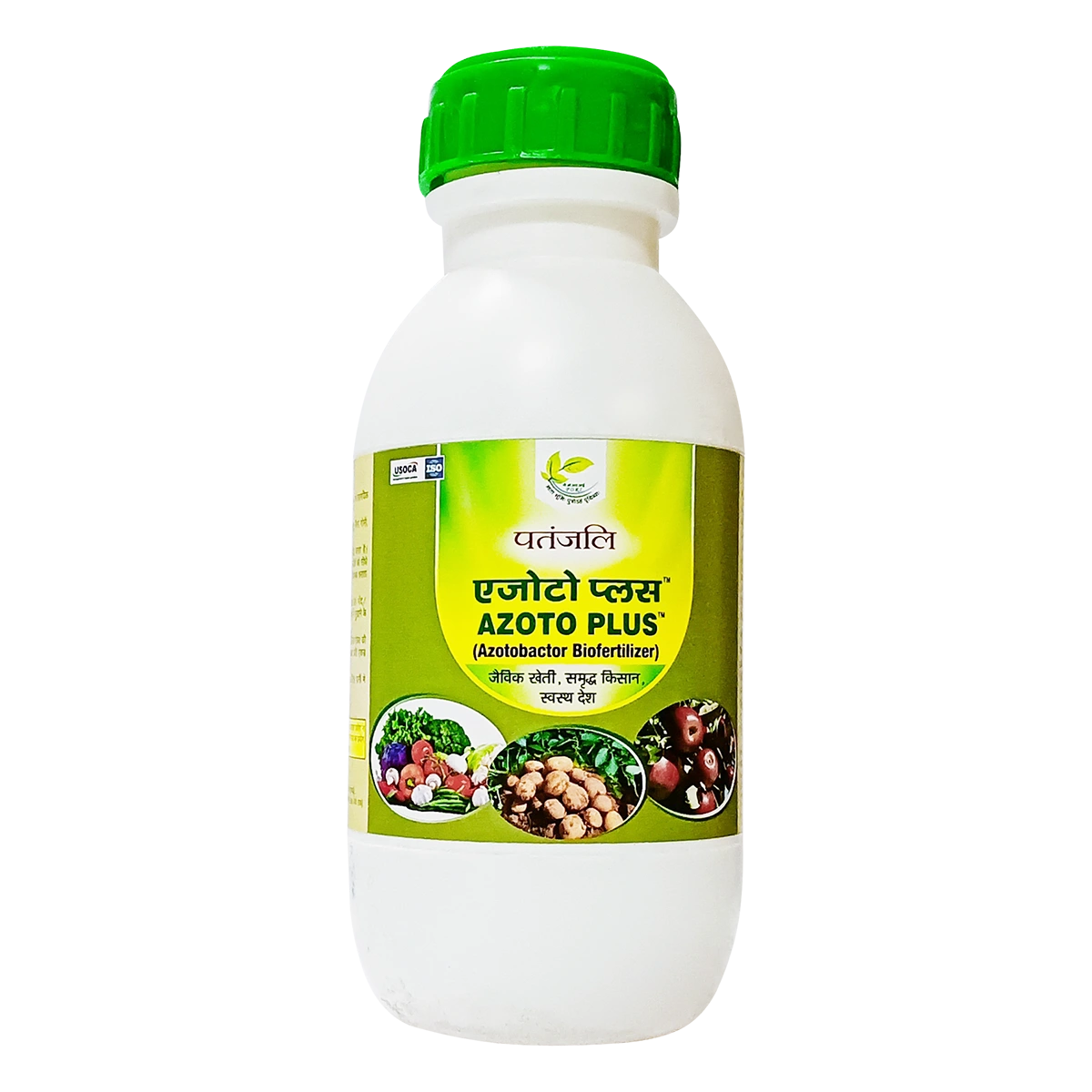 Patanjali Azoto, With Secretes Plant Growth Hormone Like Auxin ,Cytokinin And Gaibralic, 500ml