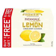 Patanjali Lemon Body Cleanser, With Cleanse Gently, Purify And Provide Long Lasting, 375gm