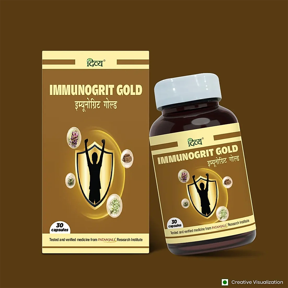 Patanjali Divya Immunogrit Gold Capsule 30 N 18gm