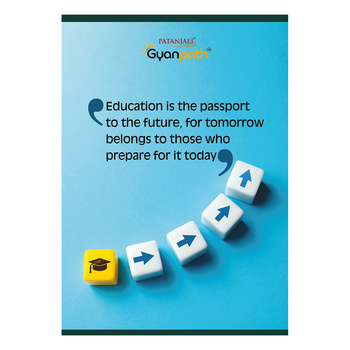 Patanjali A4 Gyanpath Notebook (29.7x21cm) Multi Design 192pages Unruled, Pack Of 1