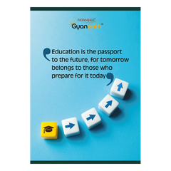 Patanjali A4 Gyanpath Notebook (29.7x21cm) Multi Design,140p Unruled, Pack Of 1