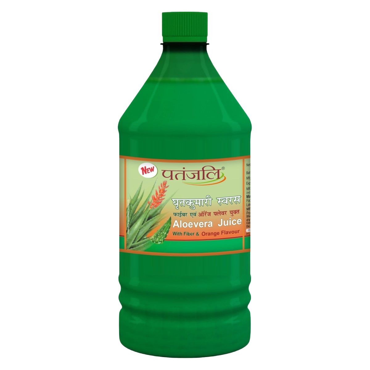 Patanjali Aloevera Juice With Fiber And Orange Flavour 1000ml