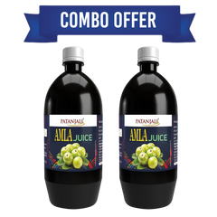 Patanjali Combo Amla Juice, With Maintaining A Healthy Immune System 1l (Pack Of 2), 2liter